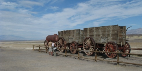 Borax Works, Death Valley, Californien, rejser, autocamper, motorhome