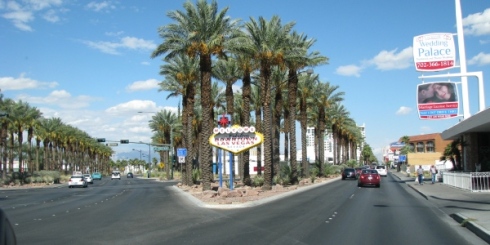 Welcome to Las Vegas sign, Las Vegas, Nevada, USA